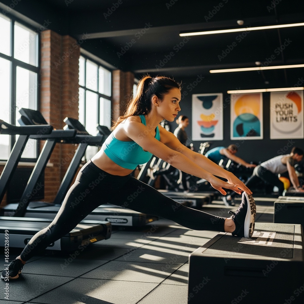 Fototapeta premium Fitness and Wellness
