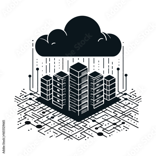 SaaS Concepts Vector Design
