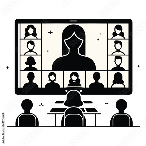 Video Calls Vector Design