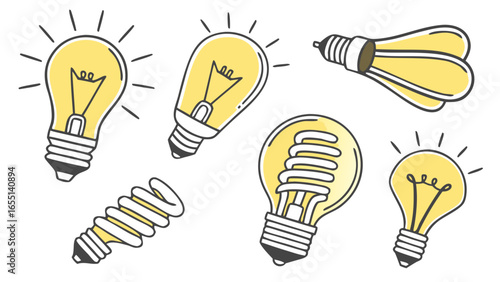 set of light bulbs