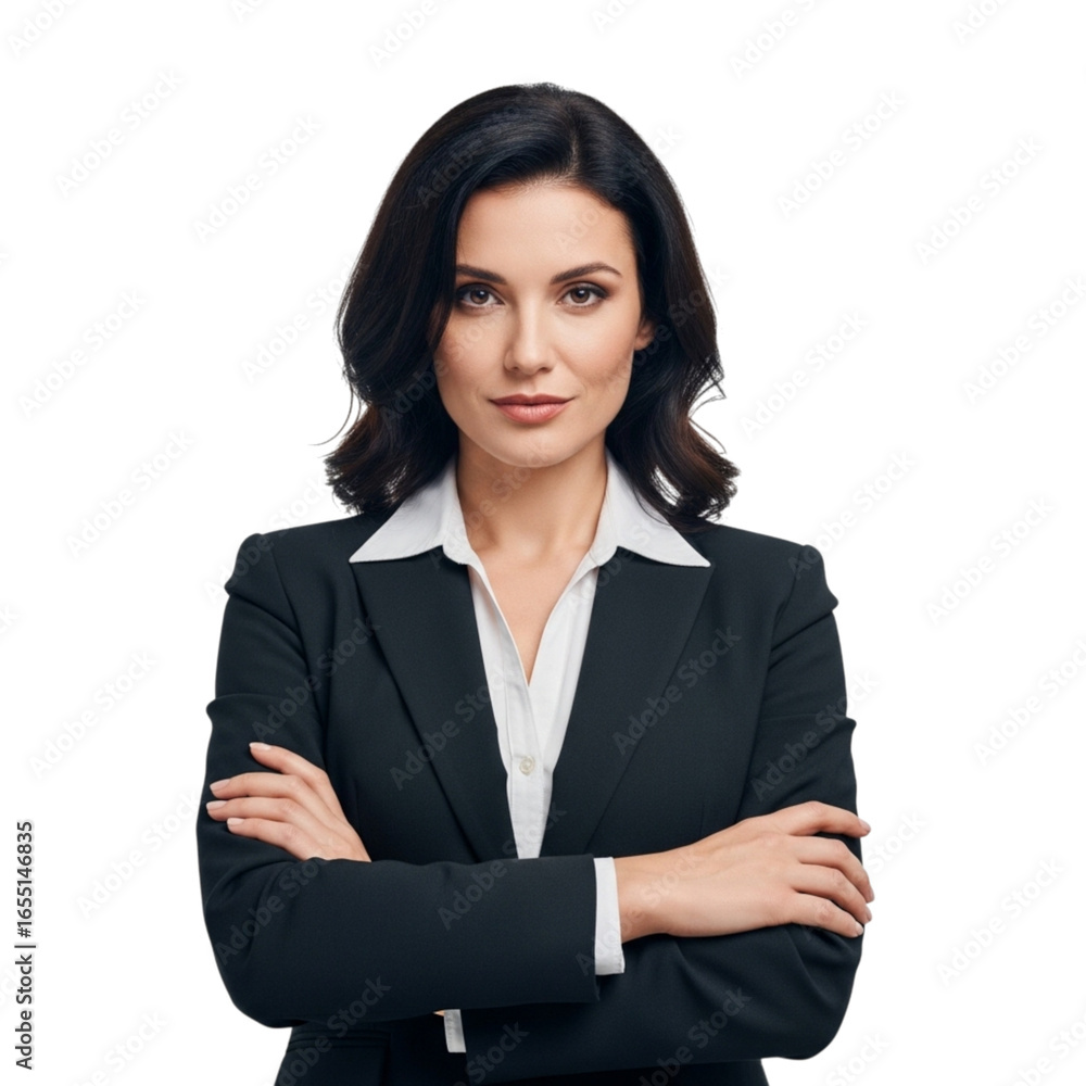Professional business woman portrait in suit confident businesswoman executive corporate leader image on transparent background Professional business woman portrait in suit confident businesswoman executive corporate leader image on transparent background