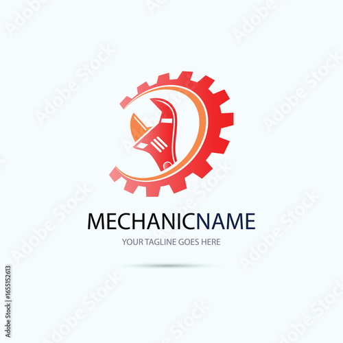 Mechanical engineering logo design
