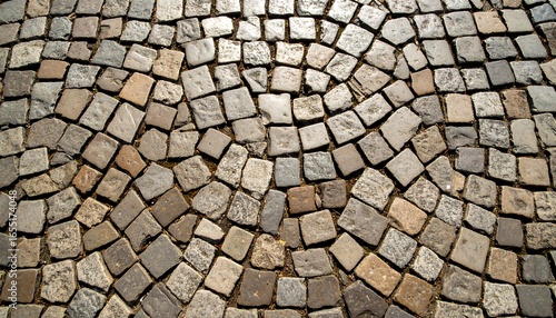 Stone pavement pattern