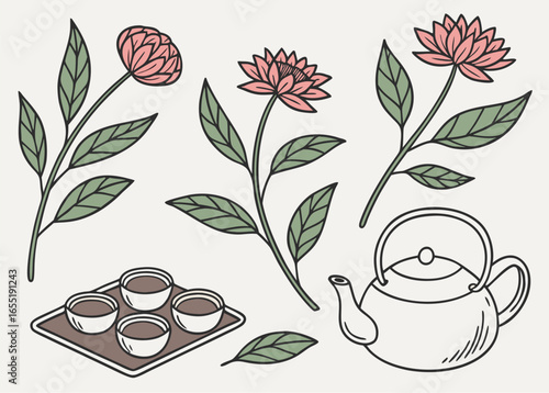 Vector Tea Ceremony