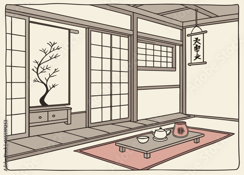 Vector Tea Ceremony