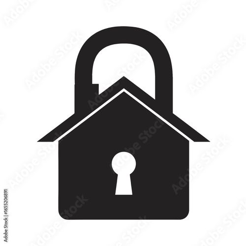 Home Security Lock Icon