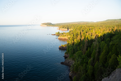 View of Lake Superior from Tettegouche State Park, Minnesota North Shore