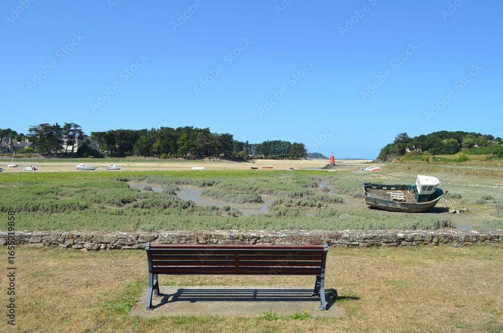 Obraz premium Plestin les Grèves (Côtes-d'Armor - Bretagne - France) 