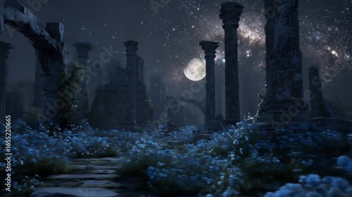 Starlit Ruins, Moonlit Path