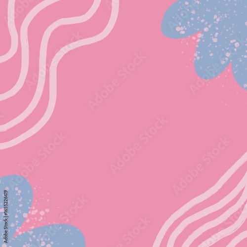 abstract floral pink background for poster, banner, text
