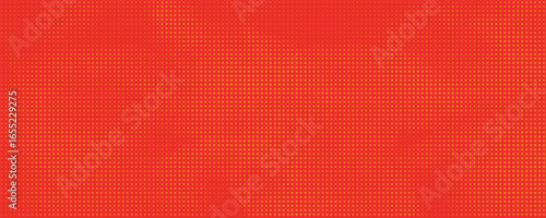 Dots halftone orange color pattern gradient texture with technology digital background. Dots pop art comics with summer background.