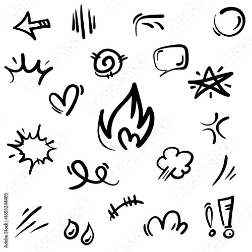 Icones graffiti