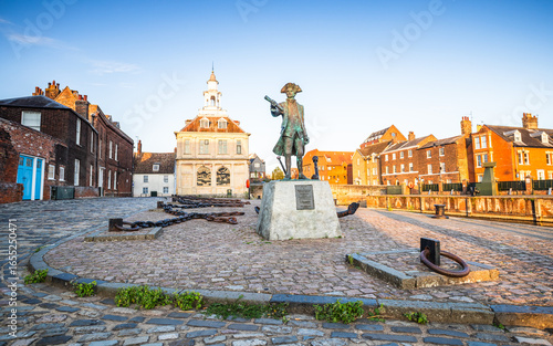 King's Lynn Customs House at dusk