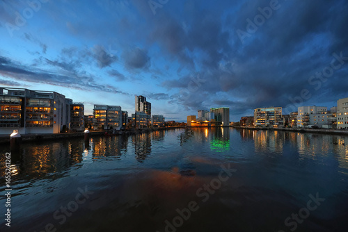 Foto view of the city of Vasteras Sweden