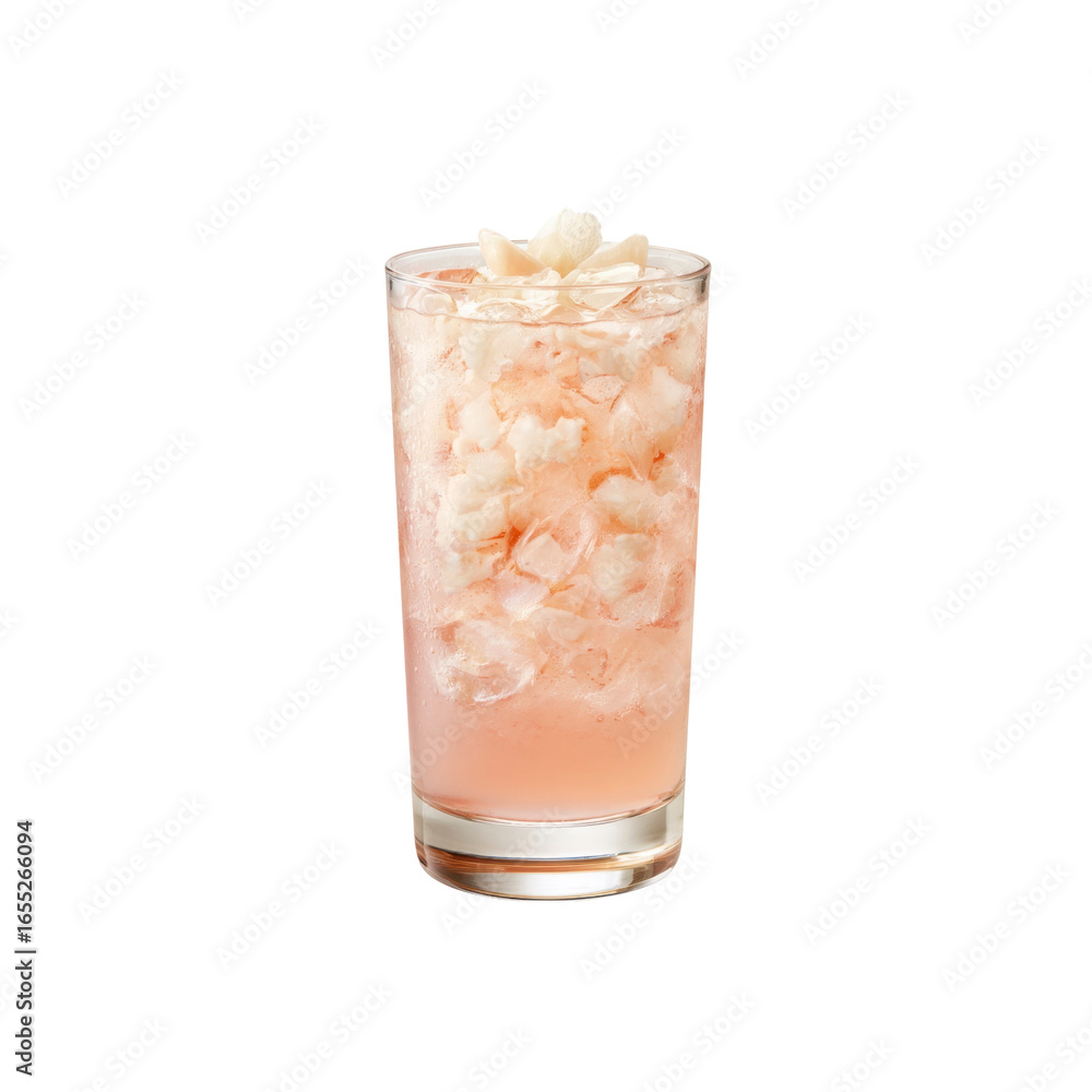 custom made wallpaper toronto digitalRefreshing Lychee Iced Tea in a Glass
