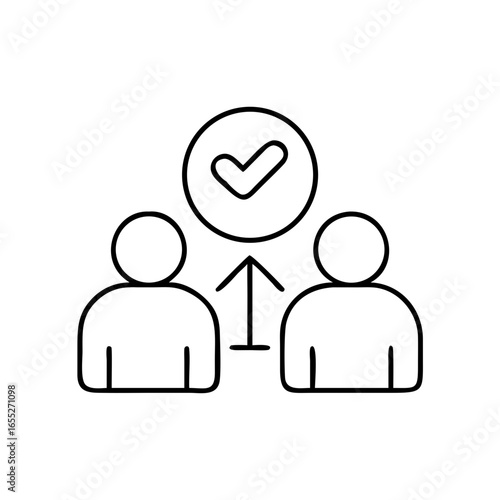 Verified NGO icon representing approval and trust in organizations