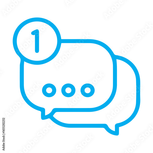 Wallpaper Mural New message notification icon Torontodigital.ca