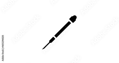 Object drawing stylus for touch screen devices digital pen tool for graphic design and note taking precision 100 vector