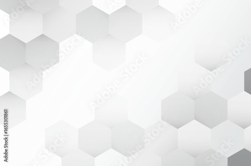 White Polygonic with Cayan Gradient Abstruct Background Vector Design