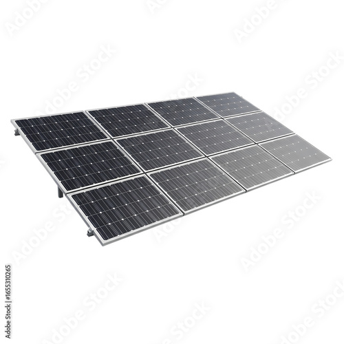 Powerful Solar Panel Array: Clean Energy Solution