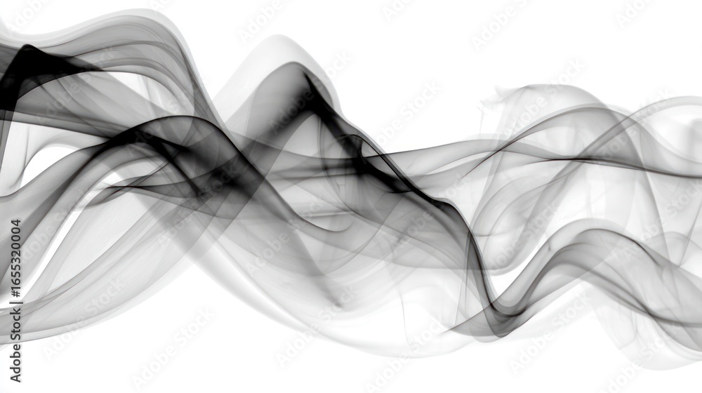 Obraz premium Abstract smoke design background