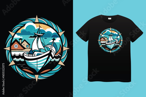 my boat my rules, boat t shirt design