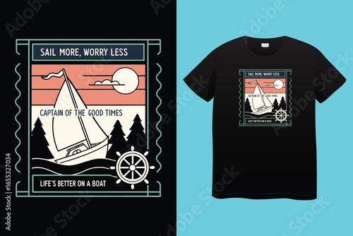 Life is better on the river vintage kayaking graphic printable. Good for t shirt design, retro badge, label. Adventure and outdoor sport activity design element.