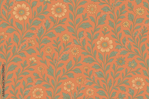 Seamless floral background