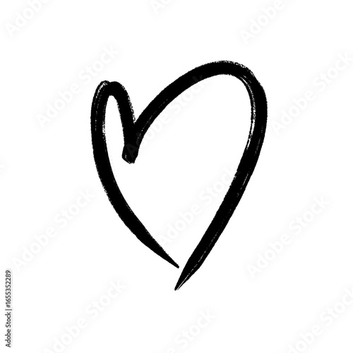 heart love doodle illustration sketch