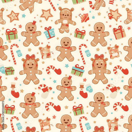 Kawaii Cute Christmas Gift Wrap