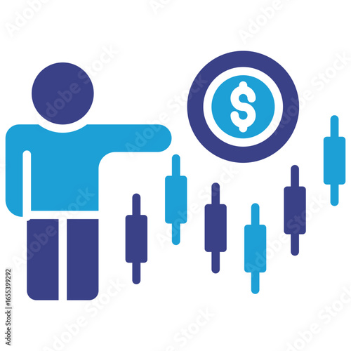 Stockbroker Icon