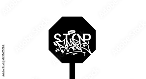 stop sign graffiti urban decay rebellion and the urgent need to halt destruction