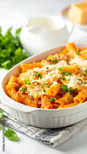 Wallpaper Mural Baked Pasta Dish, Kitchen Setting Torontodigital.ca