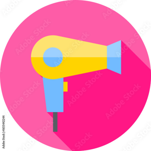 Salon Hair Dryer Icon