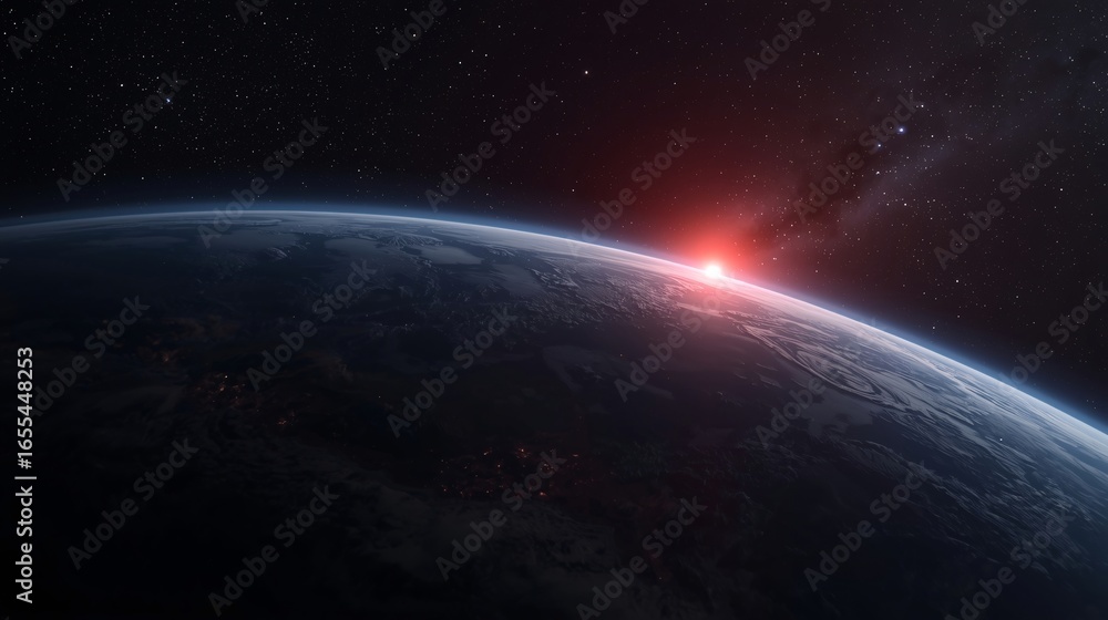 Obraz premium earth in space
