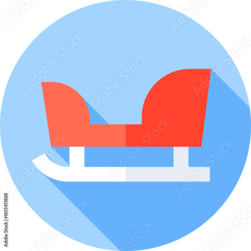 Sled Snow Icon