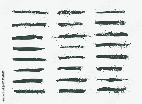 brush stroke style rough grungy texture in collection