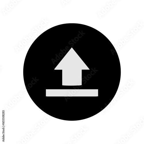 icon vectors upload send file emblem symbol design