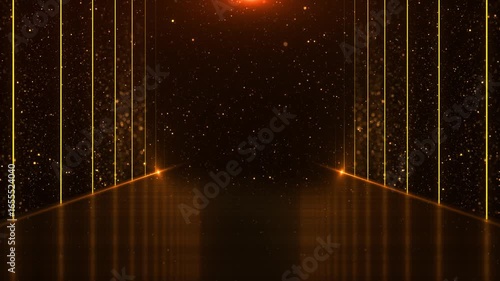 Wallpaper Mural Christmas and diwali celebration background stars golden falling greetings. Christmas or New Year greeting card. Diwali festival of lights . transition particles dust bokeh award ceremony event,Modern Torontodigital.ca