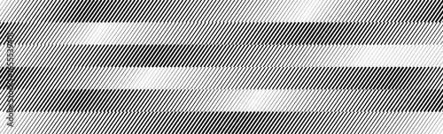 Wallpaper Mural Oblique stripe halftone gradient texture. Diagonal lines gradation background. Black and white parallel slanted wallpaper. Repeating striped pattern backdrop. Vector abstract Doppler effect concept Torontodigital.ca