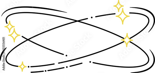 Dizzy Star Comic Effect