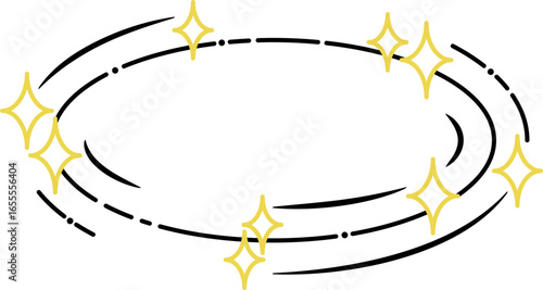 Dizzy Star Comic Effect