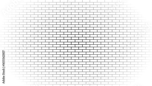White brick blank home wall texture copy for space panorama, white brick wall used for background.