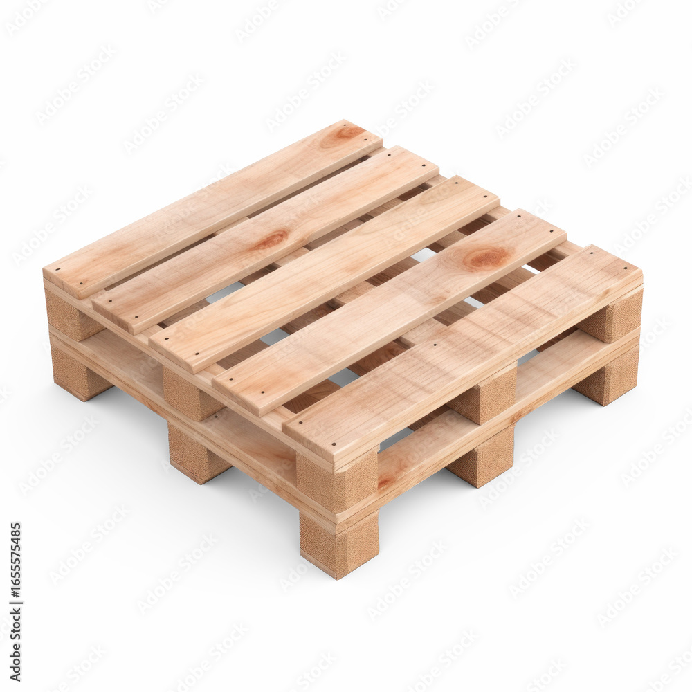 A wooden pallet with a transparent background A wooden pallet with a transparent background