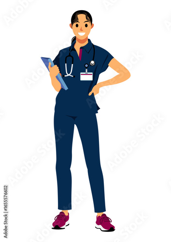 女性の医療従事者