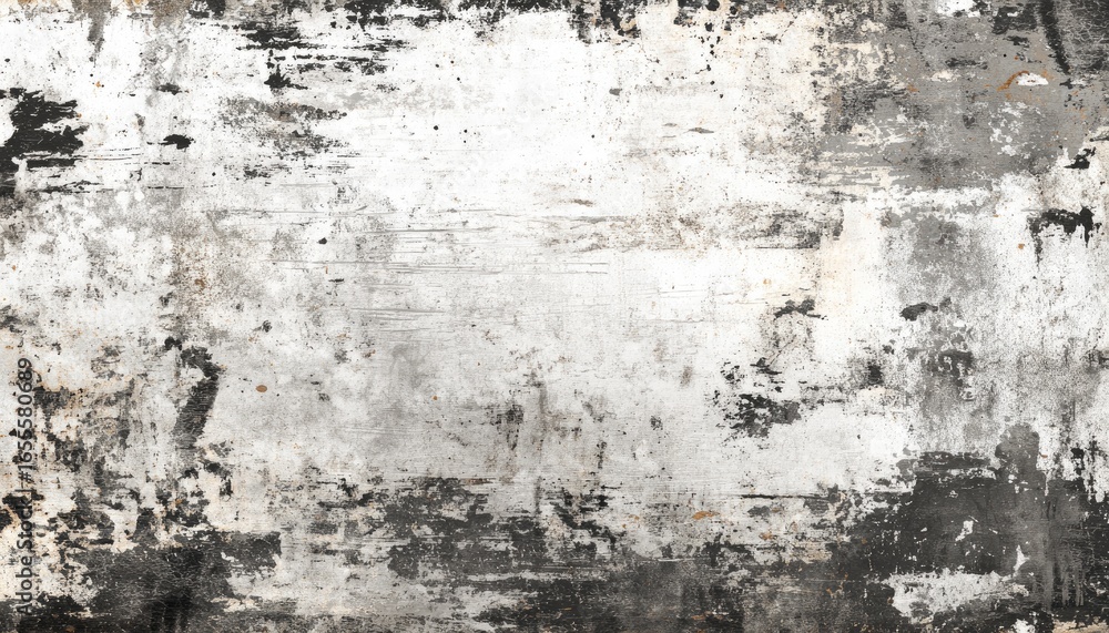 Obraz premium Textured gray and white surface, distressed