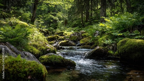 waterfall in the forest