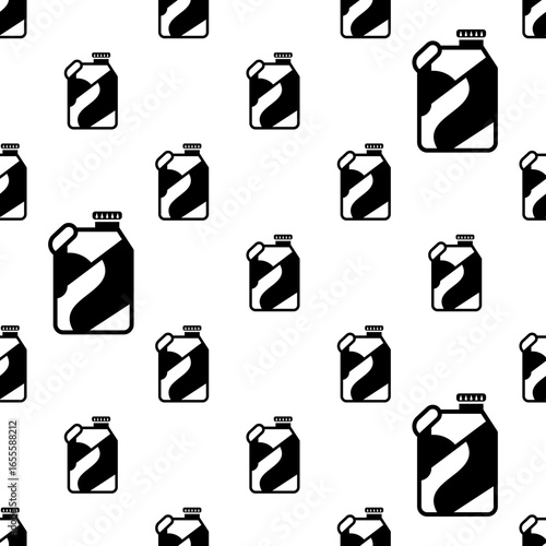 Fuel Can Icon Seamless Pattern M_2508001