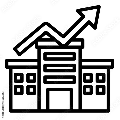 Rapid Scale Up  Icon Element For Design