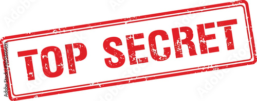 Top secret stamp vector graphic confidential classified info